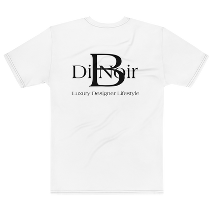 Bianchi Di Noir Recto White Logo-Print  Men's T-shirt