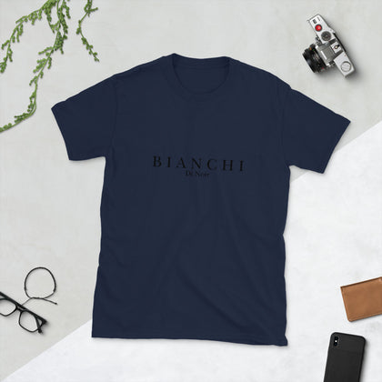 Bianchi Di Noir Logo-Print Short-Sleeve Unisex Tee